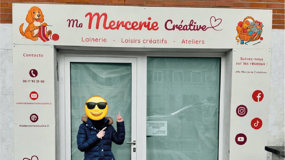 Identité visuelle Ma Mercerie Créative